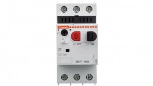 Wyłącznik silnikowy SM1P1400 z przyciskami 9-14A 25kA 400V SM1P1400