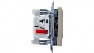 Sedna Przycisk /dzwonek/ z podświetleniem satyna SDN1600468