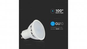 Żarówka LED 4,5W GU10 4000K 400lm 110st. 211686