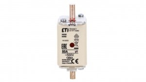 Wkładka bezpiecznikowa KOMBI NH00 gG 80A/500V 004182213 /3szt./