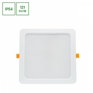 DURE 3 DOWNLIGHT 24W WW 230V 110st IP54 IK06       220x220x34 BIAŁY kwadratowa zasilacz zintegrowany