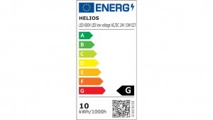Żarówka LED low voltage AC/DC 24V 9W E27 A60 4000K 1CT/10x10F 1000lm LED-3022