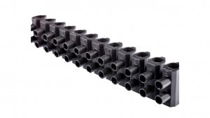 Listwa zaciskowa gwintowa 12-torowa 35mm2 czarna EKL 5E 89150007