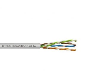 Kabel teleinformatyczny BiTLAN U/UTP kat.5e 4x2x0,5 TI0006 klasa Eca /100m/