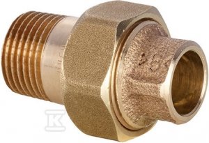 ZŁĄCZKA GRZEJ BRĄZ  4341G 18X3/4  LWX