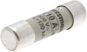 Wkładka cylindryczna 10 x 38 mm 10A GG 500V AC CYLINDRICAL FUSE 10 x 38 10A GG 500V AC C10G10