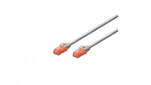 Kabel krosowy (Patch Cord) U/UTP kat.6 szary 0,5m DK-1612-005