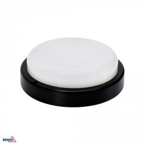 OPRAWA LED KANLO OKRĄGŁA 12W 4000K 1150LM IP54 CZARNA CZ. MIKR.