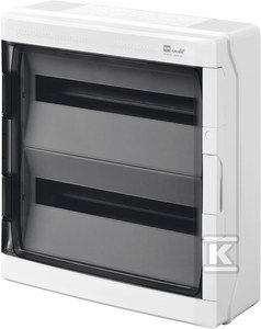 ROZDZ.N/T 2X18M IP65 DRZW.TRANSP.GALANT+