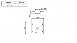 Podkładka uziemiająca Typ:1
