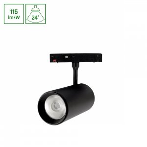 SYSTEM SHIFT BASIC - SPOT L OPRAWA KIERUNKOWA 55X120X180MM 20W 4000K CZARNY