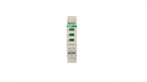 Lampka modułowa 3-fazowa zielona 3x230V+N AC LK-713G