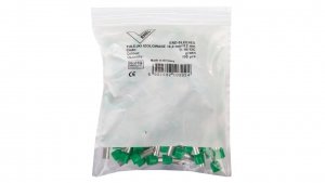 Końcówka tulejkowa izolowana TI 16mm2/12mm zielona cynowana TI16L12DE /100szt./