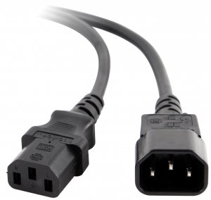 PRZEDŁUŻACZ KABLA ZASILAJĄCEGO VDE IEC 320 C13 / C14 1.8M Lanberg 