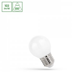 LED KULKA E-27 230V 4W COG NW MILKY SPECTRUM