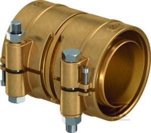 Uponor Wipex złączka dwustronna PN6 125x11,4-125x11,4 1078365