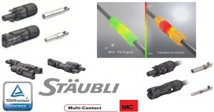 MULTI-CONTACT Trójnik MC4-EVO wtyk + gniazda 1.5-10mm