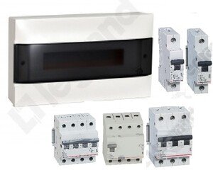 ROZDZIELNICA 1X18 IP40 N/T TRANSP