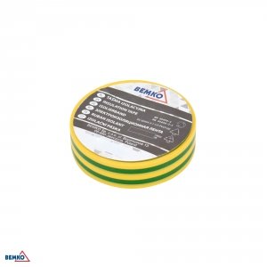 TAŚMA IZOLACYJNA 15x10m ZÓŁTO-ZIELONA/YELLOW-GREEN