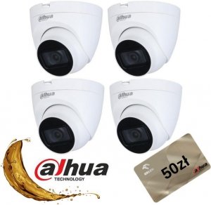 KAMERA HDCVI DAHUA HAC-HDW1500TRQ-0280B<br />-S2 Opakowanie zbiorcze 4szt. 