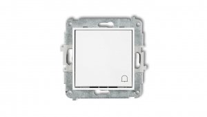 ICON Mechanizm łącznika zwierny dzwonek biały IWP-4