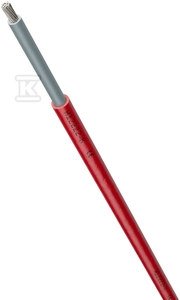 KABEL SOLARNY H1Z2Z2-K 1X6 WH/RD CZERW. 