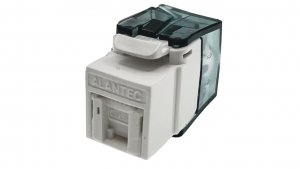 Moduł keystone RJ45 beznarzędziowy UTP kat.6A Podw. par. transmisyjne ALANTEC MB007-1