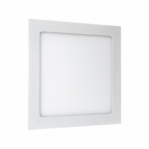 ALGINE ECO  12W CW 230V 120st IP20 IK06 170x170x22mm BIAŁY kwadrat. podtynkowa &