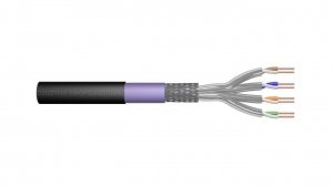 Kabel teleinformatyczny S/FTP 4x2xAWG23 kat.7 PE zewnętrzny suchy DK-1741-VH-05-OD /50m/
