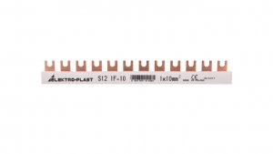 Szyna łączeniowa 1P 63A 10mm2 widełkowa 1F S12 1F-0 45.102