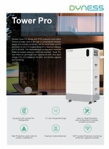 Zestaw Solis 8kW + Dyness Tower PRO TP19 (19.2 kWh)