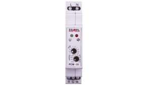 Przekaźnik czasowy 1-funkcyjny 1NO/NC 16A 0,1sek-10dni 230V AC PCM-01 EXT10000072