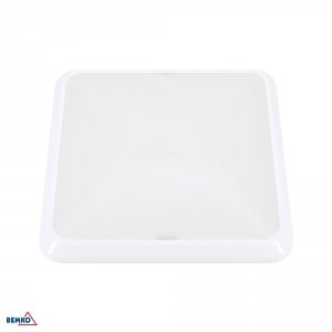 PLAFONIERA LED DORIA 12W 4000K 1000LM  IP20 KWADRAT CZ. MIKR. Z FUNKCJĄ PÓŁCIENIA