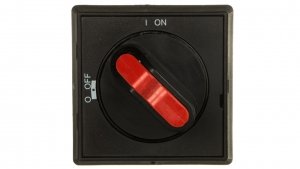 Pokrętło pośrednie czarne IP65 z blokadą do OT16-32FT OHBS2PJ 1SCA105231R1001