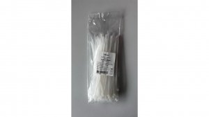 Opaska kablowa 160x2,5 biała ITAline ITA025160W /100szt./