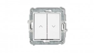 ICON Mechanizm łącznika zwiernego żaluzjowego biały mat 25IWP-8