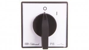 Łącznik krzywkowy 0-1 3P 25A IP65 Łuk E25-12 z płytką 952501