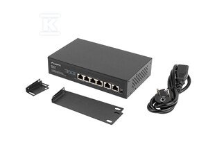 SWITCH 4X 100MB POE+/2X 100MB NIE.RAC.10