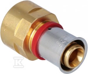 Złączka mosiężna GW ultraPRESS - 25 Rp1 1009044005