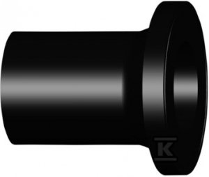 Tuleja doczołowa długa kołnierzowa d90 PE100, SDR11, PN10 gaz/PN16 woda, sfazowana