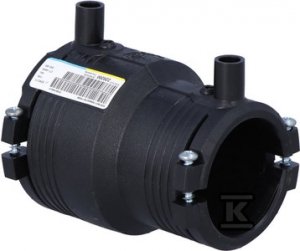 Redukcja elektrooporowa d63x50 PE100, SDR11, PN10 gaz/PN16 woda