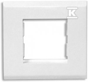 Uchwyt-ramka 2-modułowy do KP 90x40, 90x60, 110x60, 150x60
