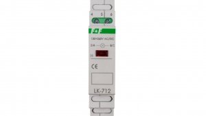 Lampka modułowa czerwona 130-260V AC/DC LK-712R-130-260V
