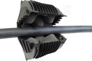 Dławnica czopowa / Gniazdowy wkład uszczelniający EK 186/110 (dla średni wew. rur 101-109 mm) BP-102819