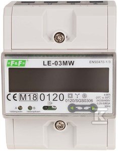 LE-03MW LICZNIK ENERGII 3F 2-KIER.MODBUS