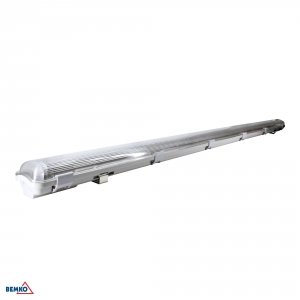 OPRAWA HERMETYCZNA  EMPTY  150CM 1xT8LED PC, KLOSZ PRYZMATYCZNY