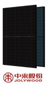 JOLYWOOD JW-HD-108N-440W BIFACIAL Full black (N-type) 
