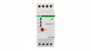 Przekaźnik zaniku i asymetri faz 10A 1P 4sek 40-80V CZF-BR