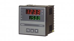 Programowany regulator 96x96 4:zasilanie 90-264V AC 1:wejście uniwersalne RE41