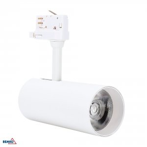 SPOT COB VERKO BIAŁY 3-FAZOWY 30W 4000K 2400LM 36°
